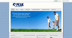 Desktop Screenshot of peakservices.net